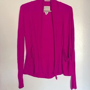 Small Billa Bong pink cardigan